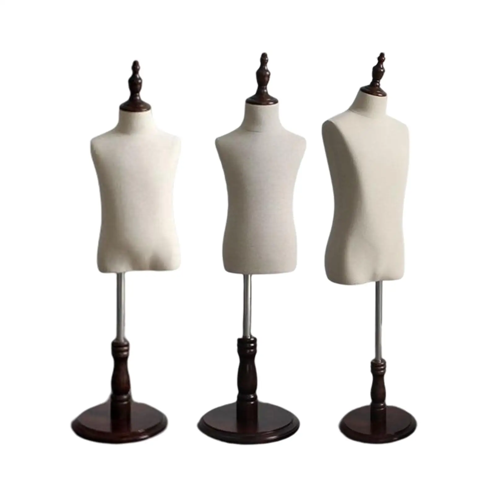 Unisex Mannequin Stand With Base And Neck Child Kids Dress Form