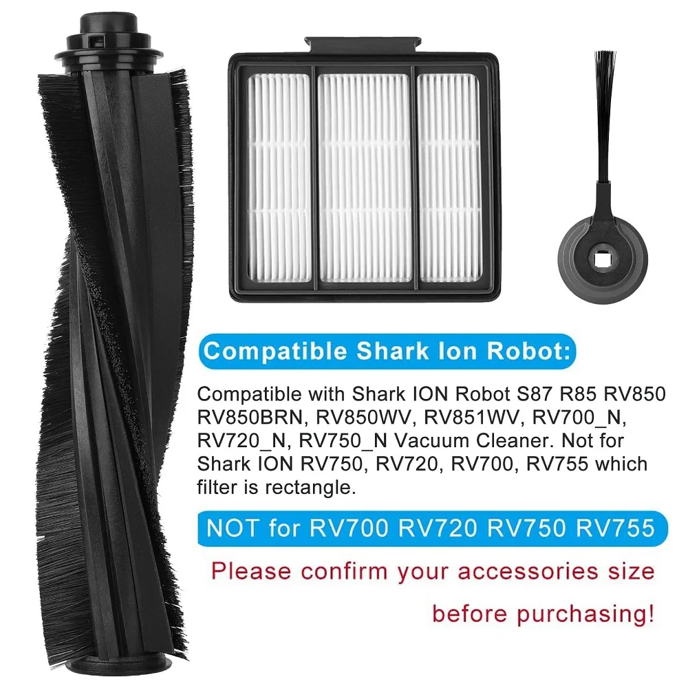 Kit de accesorios de repuesto para robot Shark ION de Techecook compatible con RV700, RV720