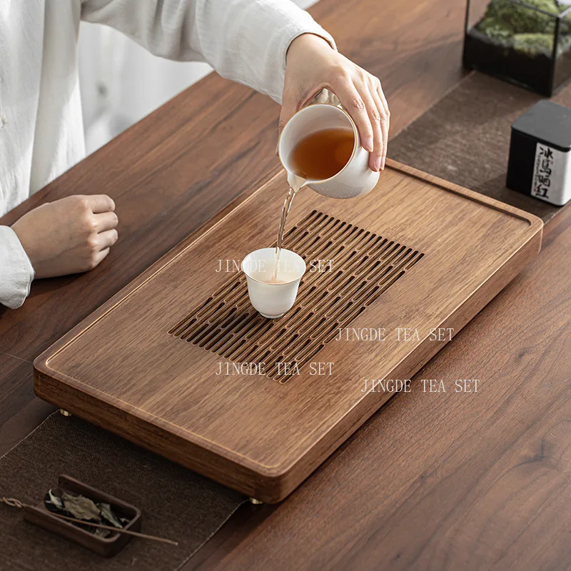 Vassoio Da Tè In Bambù Tea Soul By Lin's Ceramic Studio | Accessorio Per Cerimonia Del Tè, Design Naturale