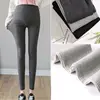 Low-Waist Across Design Maternity Solid Color Leggings Spring Skinny Pants Clothes For Pregnant Women Autumn Pregnancy Trousers 6