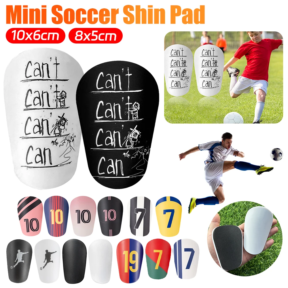 1Pairs Shin Pads Wear-resistant Shock Absorbing Mini Soccer Leg Protector