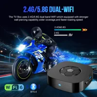 Новая телеприставка Android 14 TV Mortal RK3518 4K Wifi6 BT5.4 Voice Assistant Remote Android Smart TV Box 8 ГБ 128 ГБ ТВ-приставка T1 Ultra — изображение 5