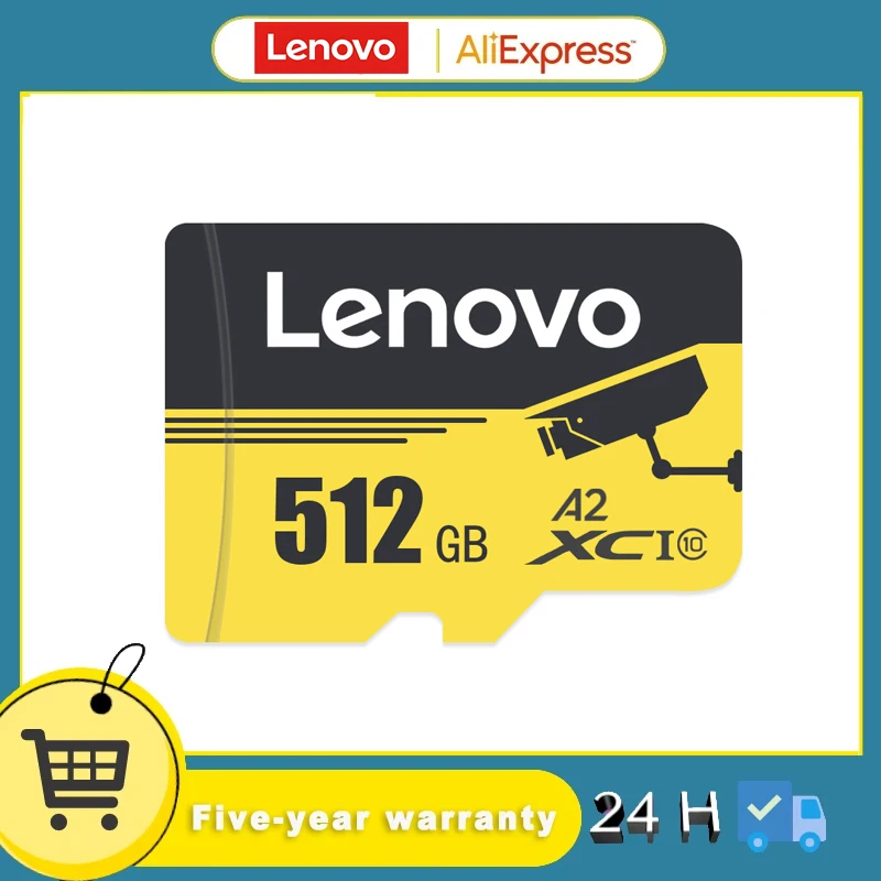 

Lenovo 512GB Memory Card 256GB Class 10 V30 TF Card 128GB Mini SD Card 64GB 32GB High Speed Micro TF SD Card For Nintendo Switch
