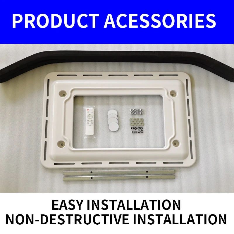 12V/24V Truck Overhead Air Conditioner Integrated Machine Engineering Vehicle Ar Condicionado Modification Inverter DC Refrigera