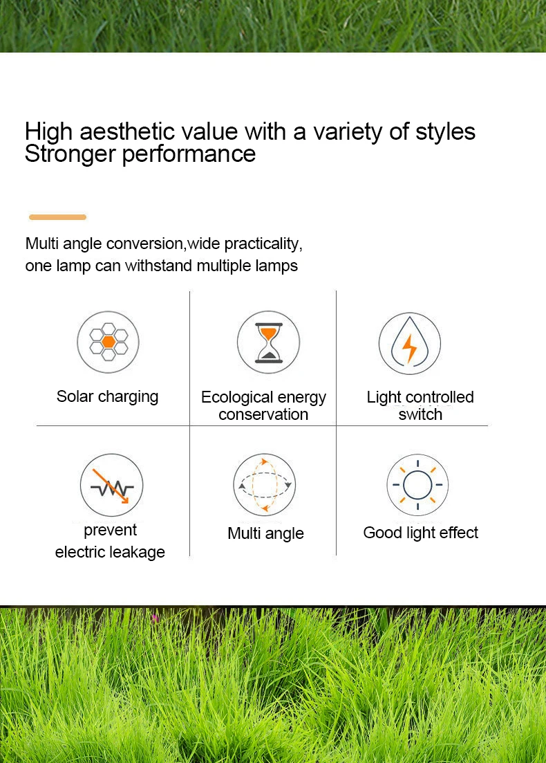 Description Picture 3 of itemOutdoor Solar Led Garden Light Home Garden Path Waterpro of Outdoor Courtyard Lawn Terrace Decoration Light Decoration for Patio