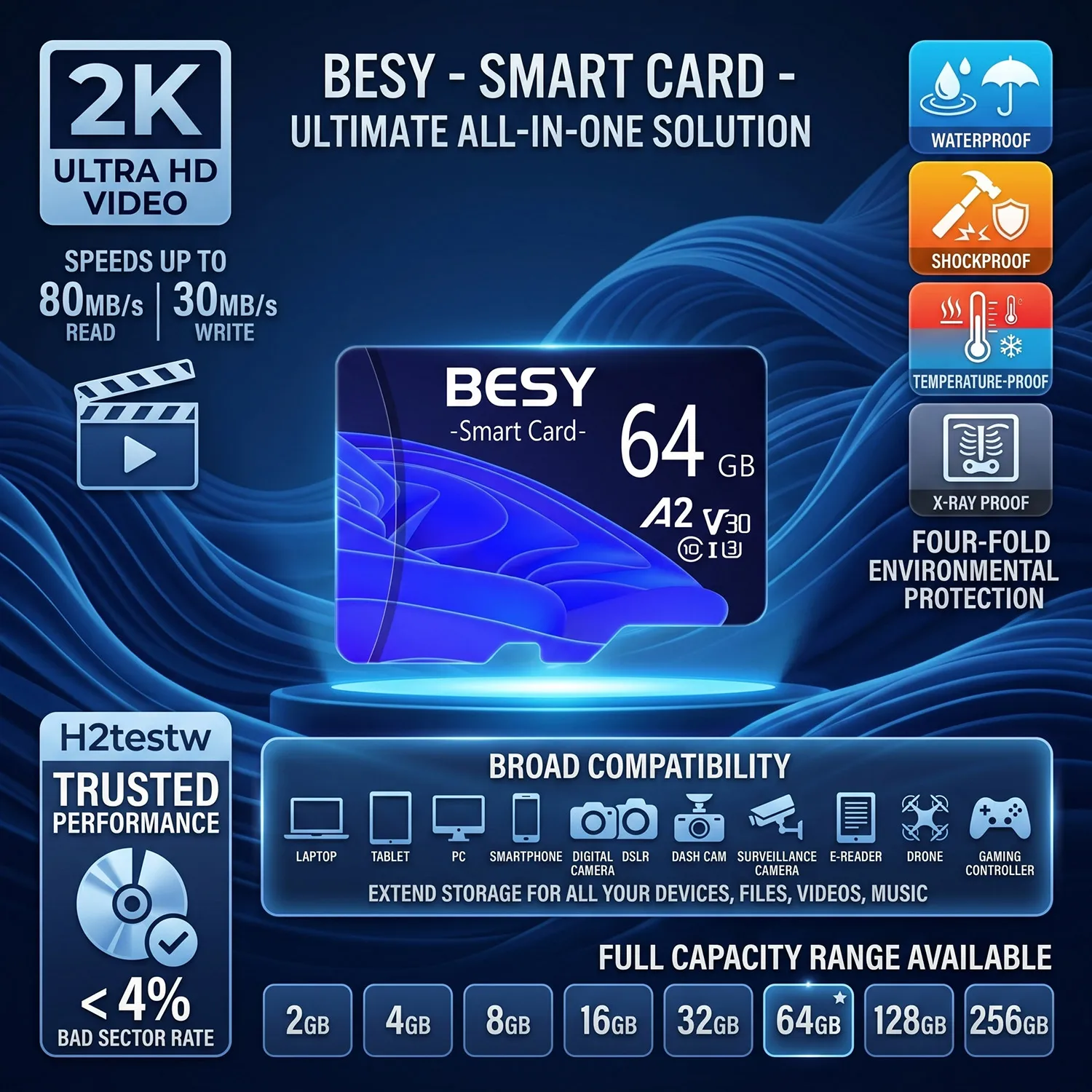 V30 A2 새로운 스타일 128GB 메모리 TF 카드 64GB 미니 SD 카드 용량 32GB U3 256GB 마이크로 TF/SD 32GB Class10 카드 256GB