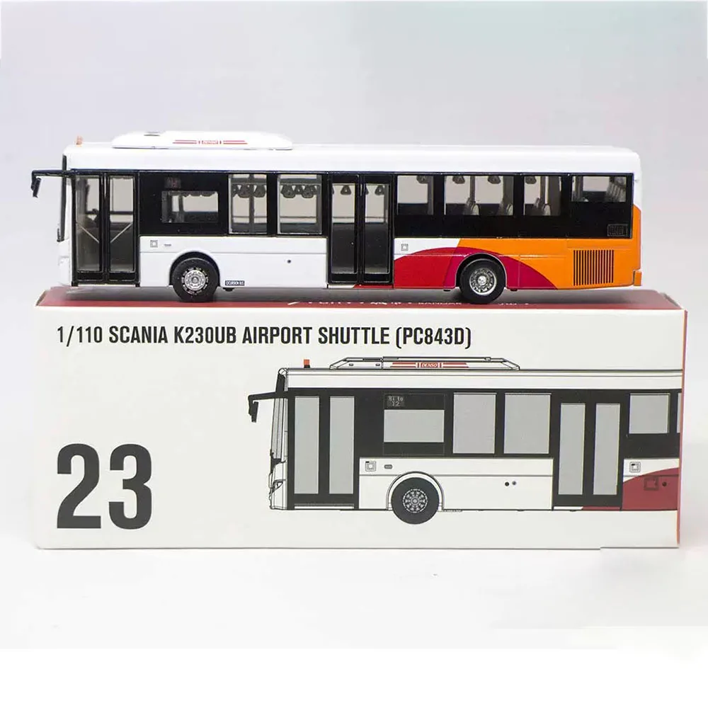 シンガポール公共バス　SG60 スカニア K250UB ミニカー 1/41 シンガポール公共バス SG60 スカニア K250UB ミニカー 1/41 Diecast 1