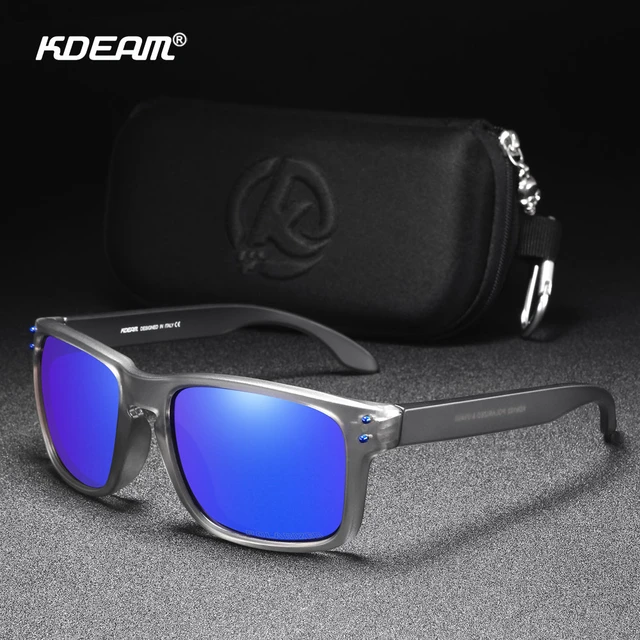 KDEAM Full-rim Pilot Photochromic Sunglasses Polarized Men and Women 100% UV-protective  Driving Sun Glasses With Case - AliExpress
