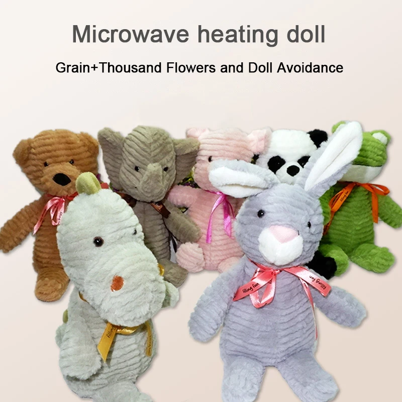 CozyMicrowavableSachetPlushToysHeatedStuffedAnimalHeatable