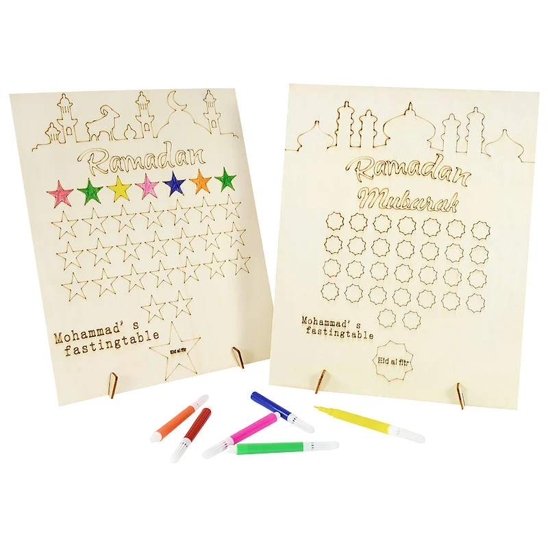 Calendrier de l'Avent Eid Mubarak pour Enfant, Cadeau Musulman, Ramadan,  DIY - AliExpress