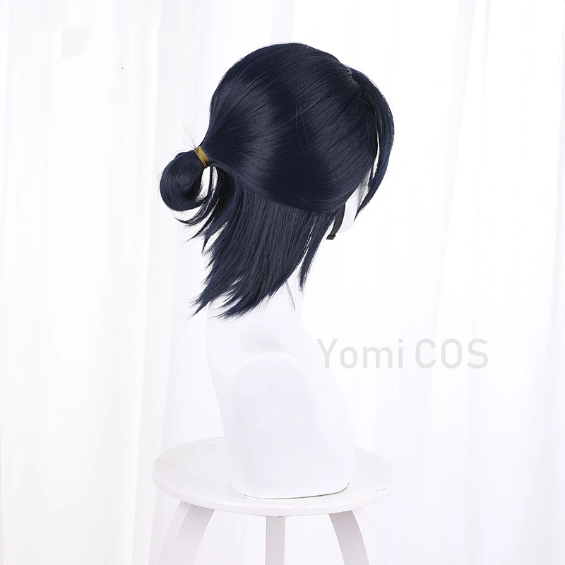 Anime Summer Time Rendering SHINPEI AJIRO Cosplay Wig 35cm Dark Blue  Synthetic Hair Halloween Carnival - AliExpress