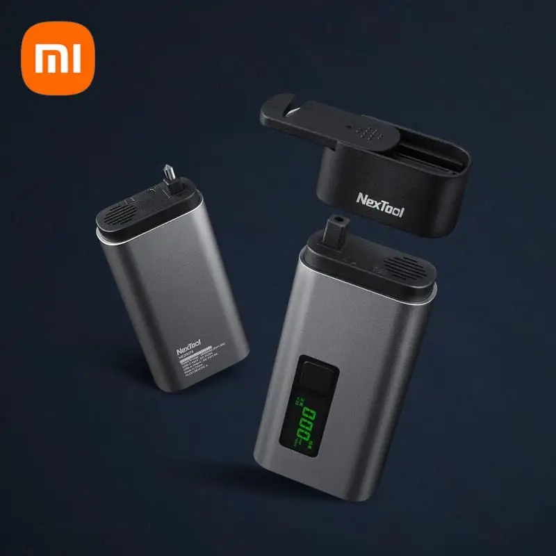 Xiaomi-nextool Multifuncional Car Window Breaker Banco de Potência de Emergência Testador Portátil de Álcool Cortador de Cinto de Sede Ferramentas de Escape