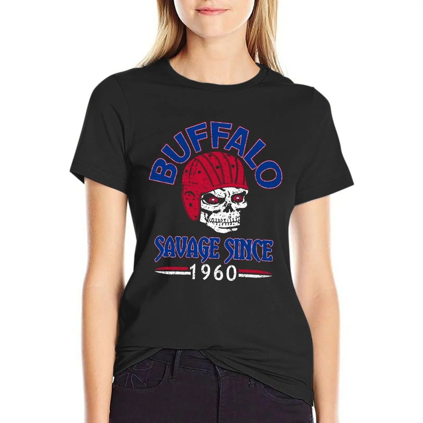 

Buffalo Football Fan - Savage Since 1960 T-shirt hippie clothes tees kawaii clothes cute t-shirts for Women