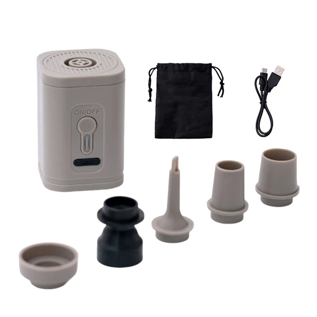 Mini pompe à Air électrique Portable, compresseur d'air USB, pour matelas,  tapis de Camping, gonfleur, anneau de natation, pompe à vide - AliExpress