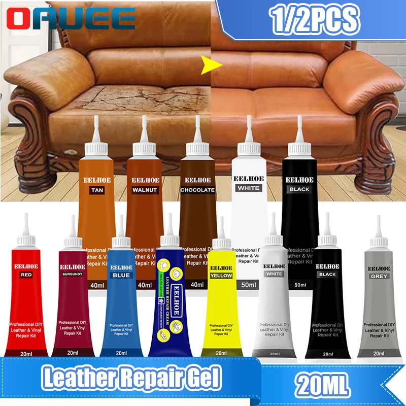 Car Seat Repair Scratch Crack Remover Leather Cleaner 20ml Leather