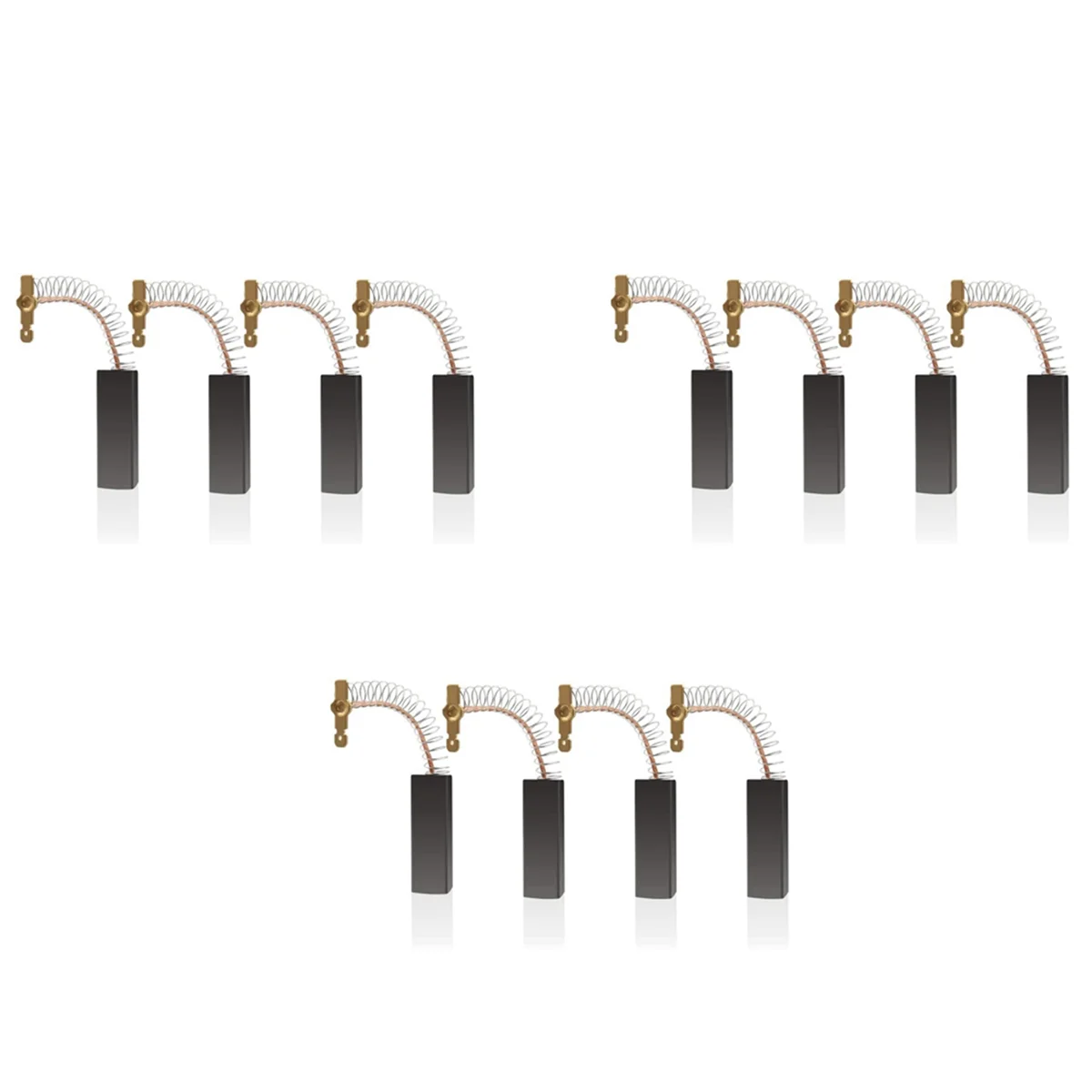 12 Pezzi Spazzole Di Carbone Per Lavatrice 154740 Spazzole Di Carbone Motore Spazzole Di Carbone Per Lavatrice