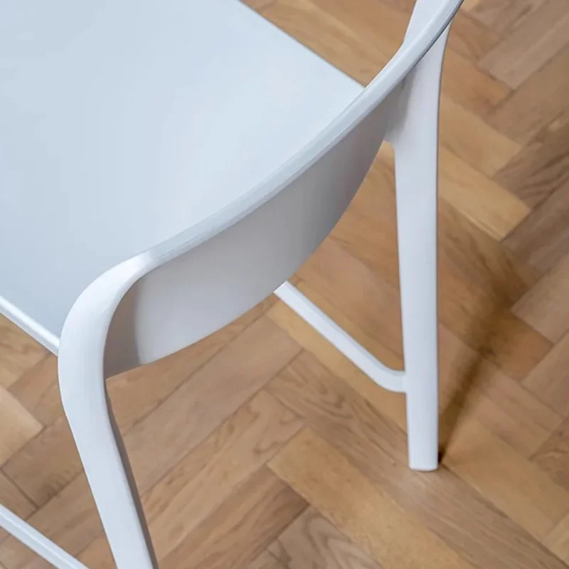 Plastic Nordic Bar Chairs Ergonomic Luxury Relaxing Bistro Restaurant Banquet Bar Chair Accent Cadeira Alta Furniture