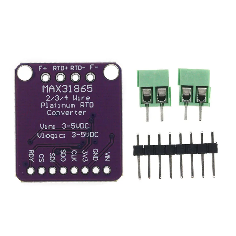Max31865 100/1000 Rtd à Digital Conversor Placa Temperatura - Foto 13