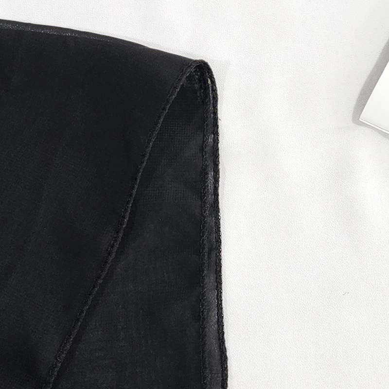 Luxury Long Chiffon Scarf Female Print Rose Thin Narrow Scarf Floral Satin Hair Band Bag Ribbon Scarfs Women Small Neckerchief 6