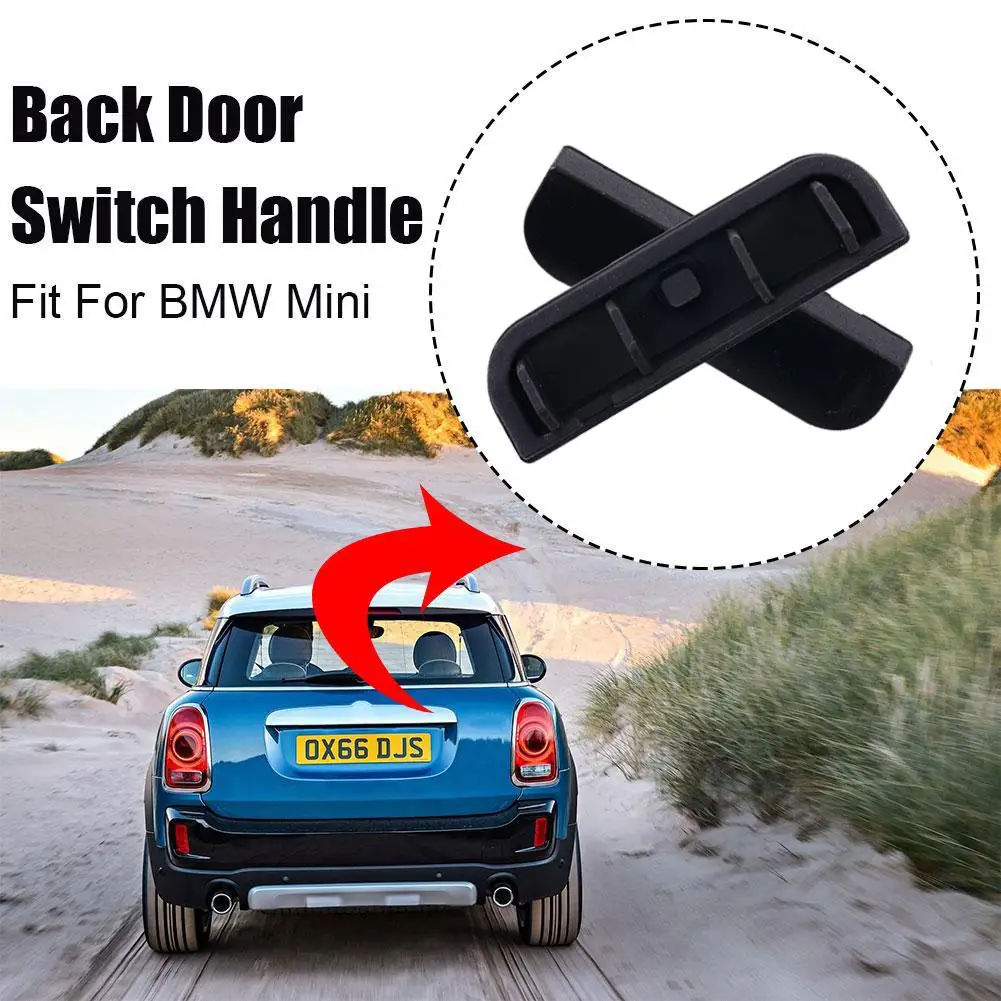 BMW 미니 쿠퍼 후면 범퍼 트렁크 문짝 핸들 단추 커버, 자동차 장식 액세서리 L7X6, R50, R52, R55, R56 용