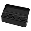 1Pcs Plastic On-board Car coin box Euro Coin Dispenser Storage Tidying Auto Coins Purse Wallet Holders Home Storage Box 2