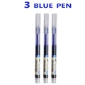 3 blue pen