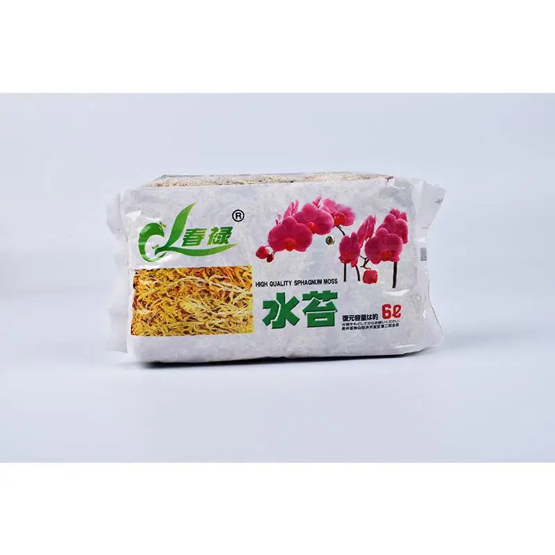 

6/12L Soilless Culture Medium Water Moss Phalaenopsis Dendrobium Orchid Special Nutrition Soil Turtle Climbing Pet Landscape Mat