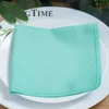 20pcs Linen Napkins Polyester Diner 12inch X 12inch Handkerchief Hanky Wedding Party Supply Birthday Banquet 30cm X 30cm 2