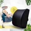 Car Seat Memory Foam Back Support Lumbar Pillow Waist Cushion Breathable Mesh Cover For Office Auto Chair Interior Accessories 1