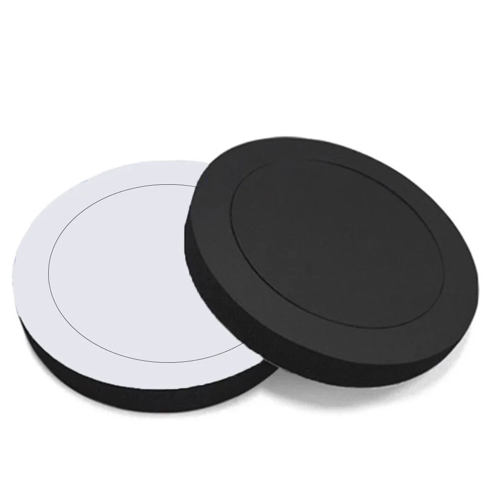 6.5 Inch Car Speaker Ring Bass Door Trim Sound Insulation Cotton Audio Speakers Sound Self Adhesive Insulation Ring