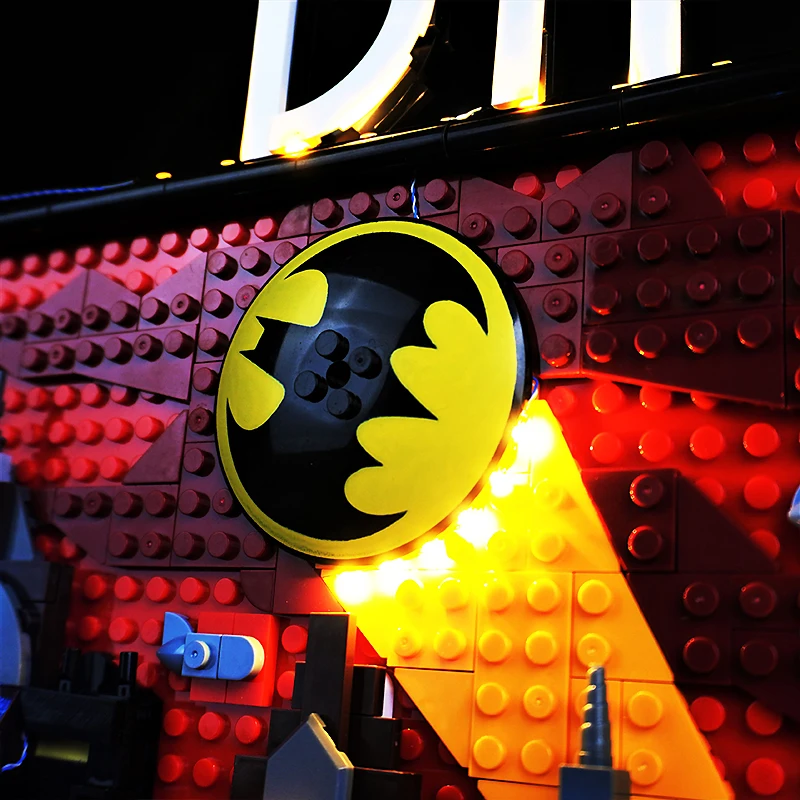 DIY RC LED Light Kit For LEGO 76271 The Animated Series Gotham City  (Only LED Light,Without Blocks Model) 4