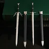 Wild Hunt Weapon Geralt Aerondight Steel Sword 22cm Game Peripheral Medieval Metal Ornament Weapon Model Gifts Toys for Boys 1