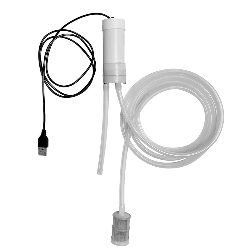 Portable Electric Auto-Siphon Self Priming Water Pump Beer Suction Device Beer Transfer Pump & 2M Food Grade Hose & Filter auto siphon kit
