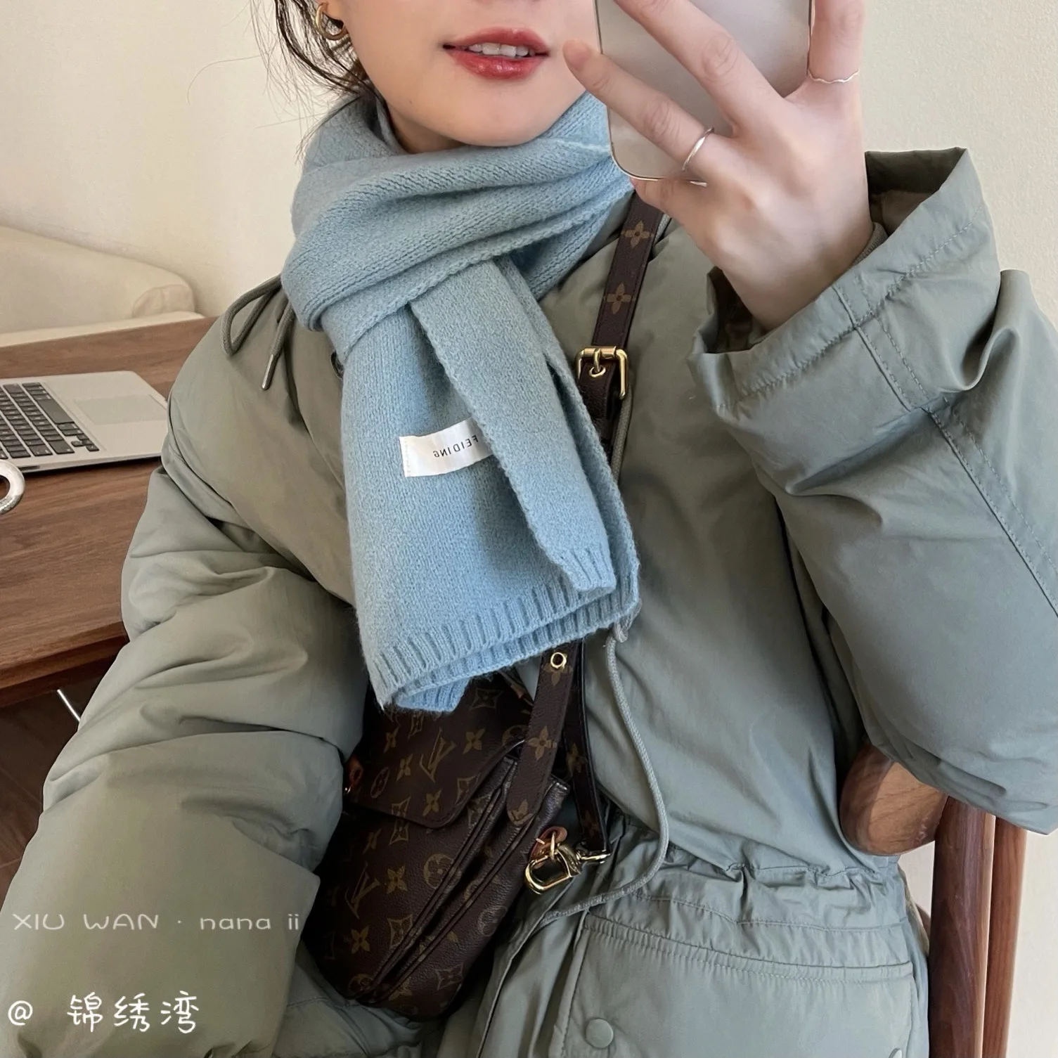 

Solid Cashmere Scarf Women Warm Scarves Ladies Hijab Neck Long Shawl Wraps Foulard Female New Winter Head Pashmina Bandana 2023