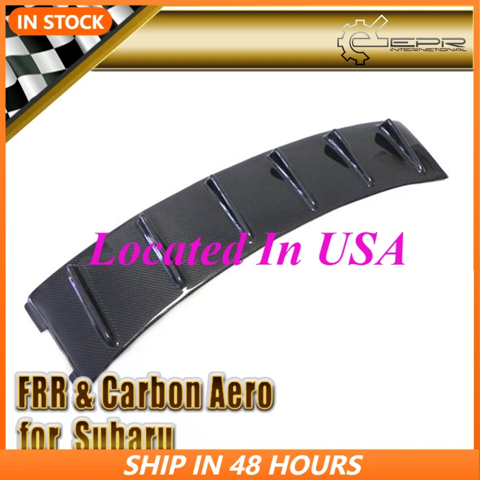 

Car Styling For Subar Impreza GDA GDB GDC Carbon Fiber Vortex Generator Fin Roof Spoiler