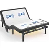 Adjustable Bed Frame Base Queen, Ergonomic Bed Improve Sleep Quality- Zero Gravity Massage Remote with Memory- USB Ports, 1