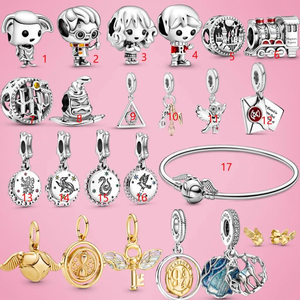 2022 New Arrival 925 Sterling Silver House Elf Charm Beads Fit Original