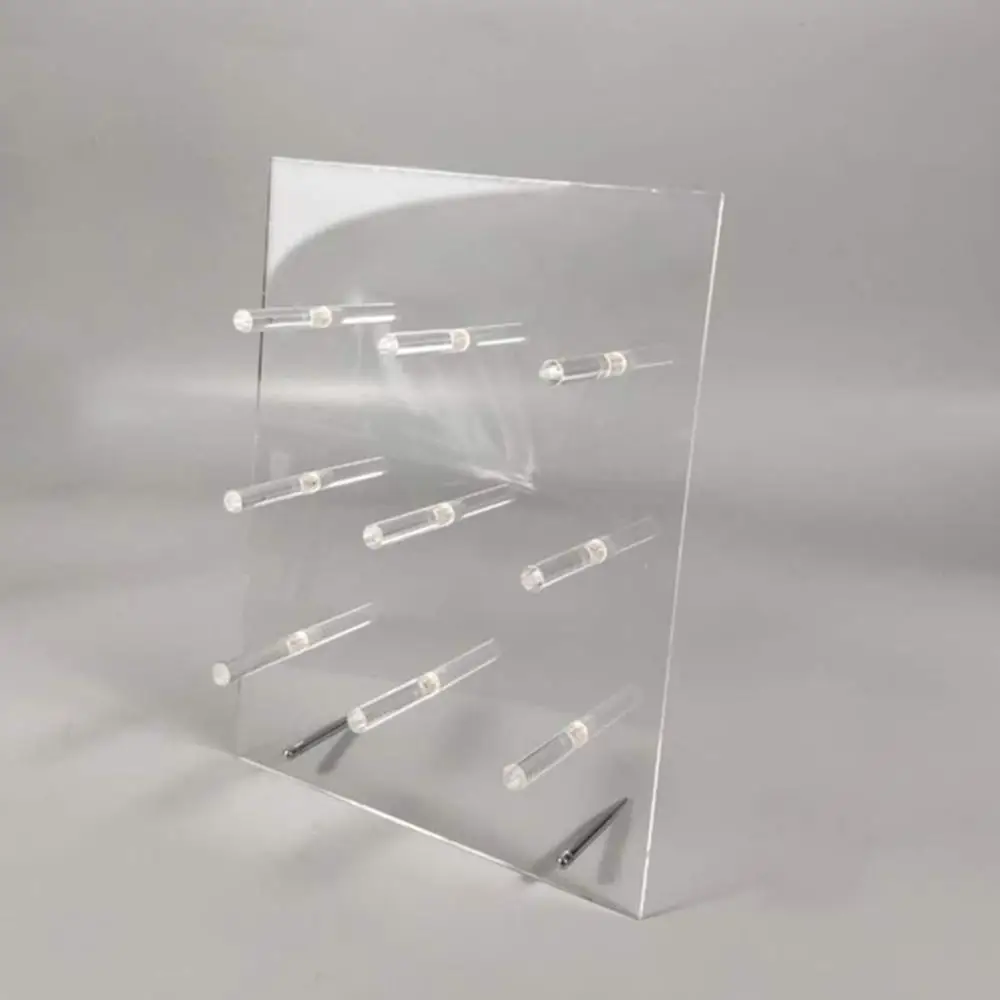 

Donut Stand Display Rack Donut Holder 9 Pillars Acrylic Donut-Wall Display Board Display Shelf Stand Wedding Birthday PartyDecor