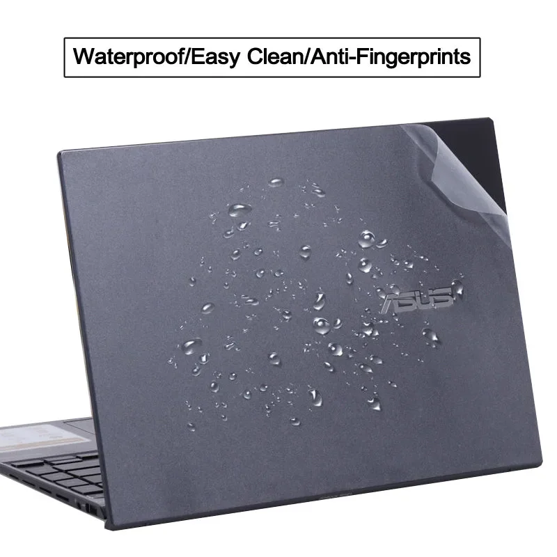 Anti Impressões Digitais Pré-cortadas Vinil Adesivo Decalque para Laptop Capa de Filme para Asus Zenbook 14 Oled Ux3404 Ux3405 Ux3402 Um3402 2023 2023 - Imagem 2