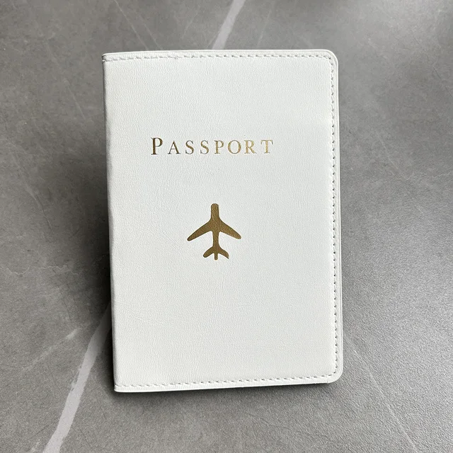 Customized Passport Cover with Names and Logo Travel Personalized