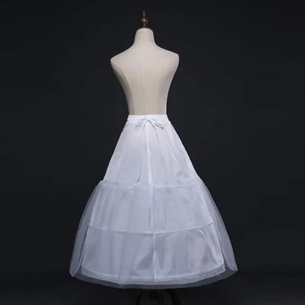 

High Waist Petticoat Elegant Women's Wedding Dress Bustle A-line Skirt Princess Peach Adult Cosplay Costume for Cosplay Events