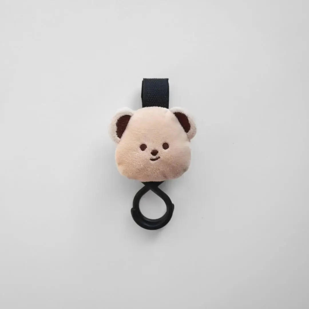 Description Picture 2 of itemStroller Hook Multi-functional Woolen Bear Stroller Hook Mother and Baby Backpack Storage Hook...