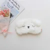 Lightweight Eye Mask Sleep Patch Cute Animal Blindfold Cartoon Dog Plush Rabbit 2