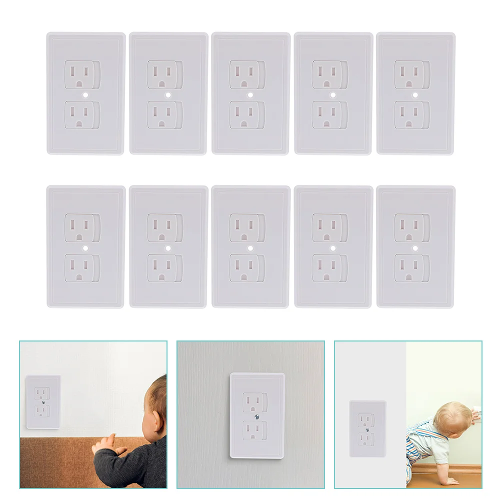 

Socket Protection Cover Wall Outlets Covers Safety Plug Plates Plugs Electric Electrical