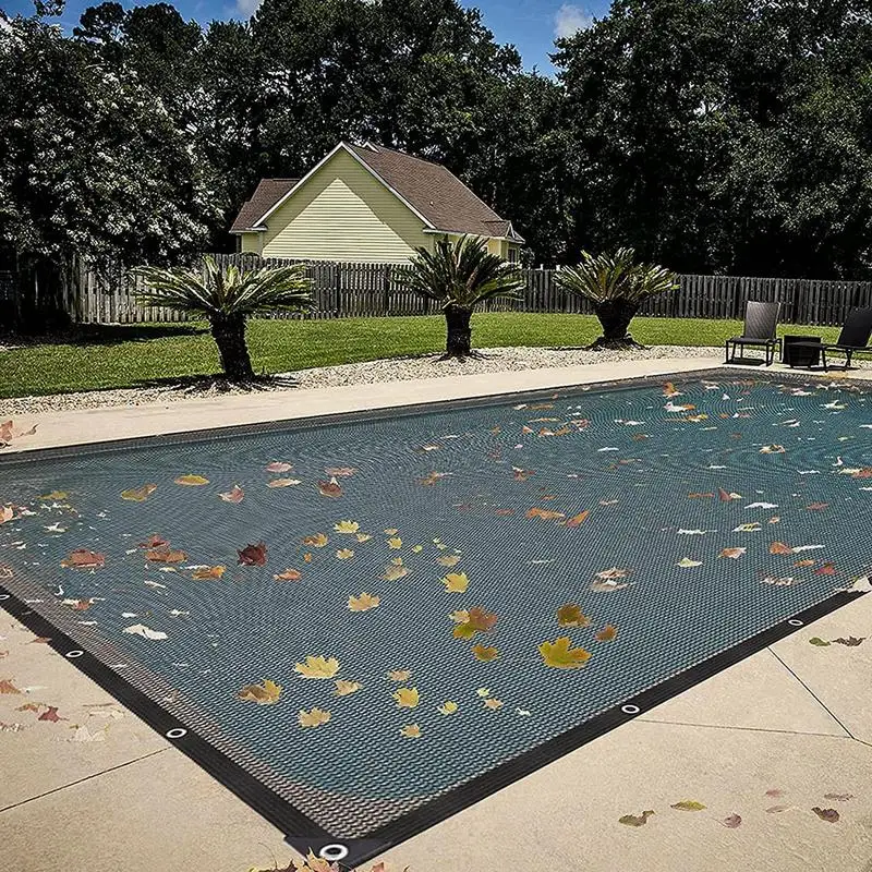 

Pool Leaf Net Cover Inground And Above Ground Rectangle Pools Fine Mesh Pool Screen Cover Pond Net To Cover Pool Catching Leaves