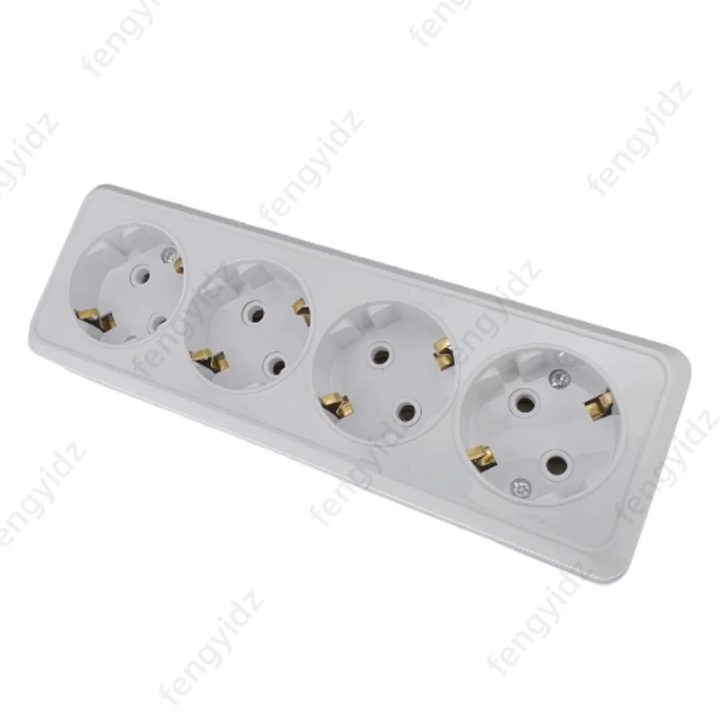 2 Gang Wall Power Socket European Standard electrical socket,power socket,extension sockets