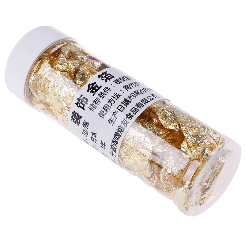 2g Imitation Gold Foil Art Craft Paper Leaf Leaves Sheets Bulk Foil