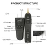 NOYAFA NEW NF-811 Network Cable Tester RJ11 RJ45 Telephone Wire Tracker Toner Ethernet Cable Detector Line Continuity Test Tool 6
