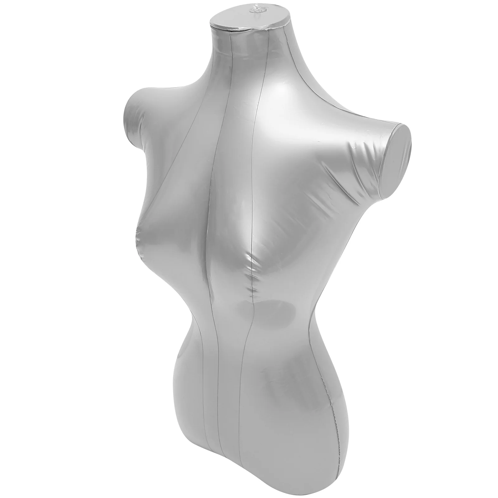 

Female Mannequin Torso Inflatable Half Body Shirt Form Display Dummy Model Women Upper Body Clothing Props Dress Jewelry Display