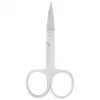 Professional Stainless Steel Eyelash & Eyebrow Scissors - Precision Makeup Tool for Beauty and Beard Grooming 1